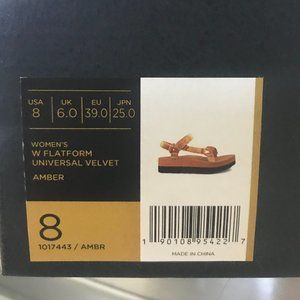 TEVA. Flatform Universal Velvet - Amber